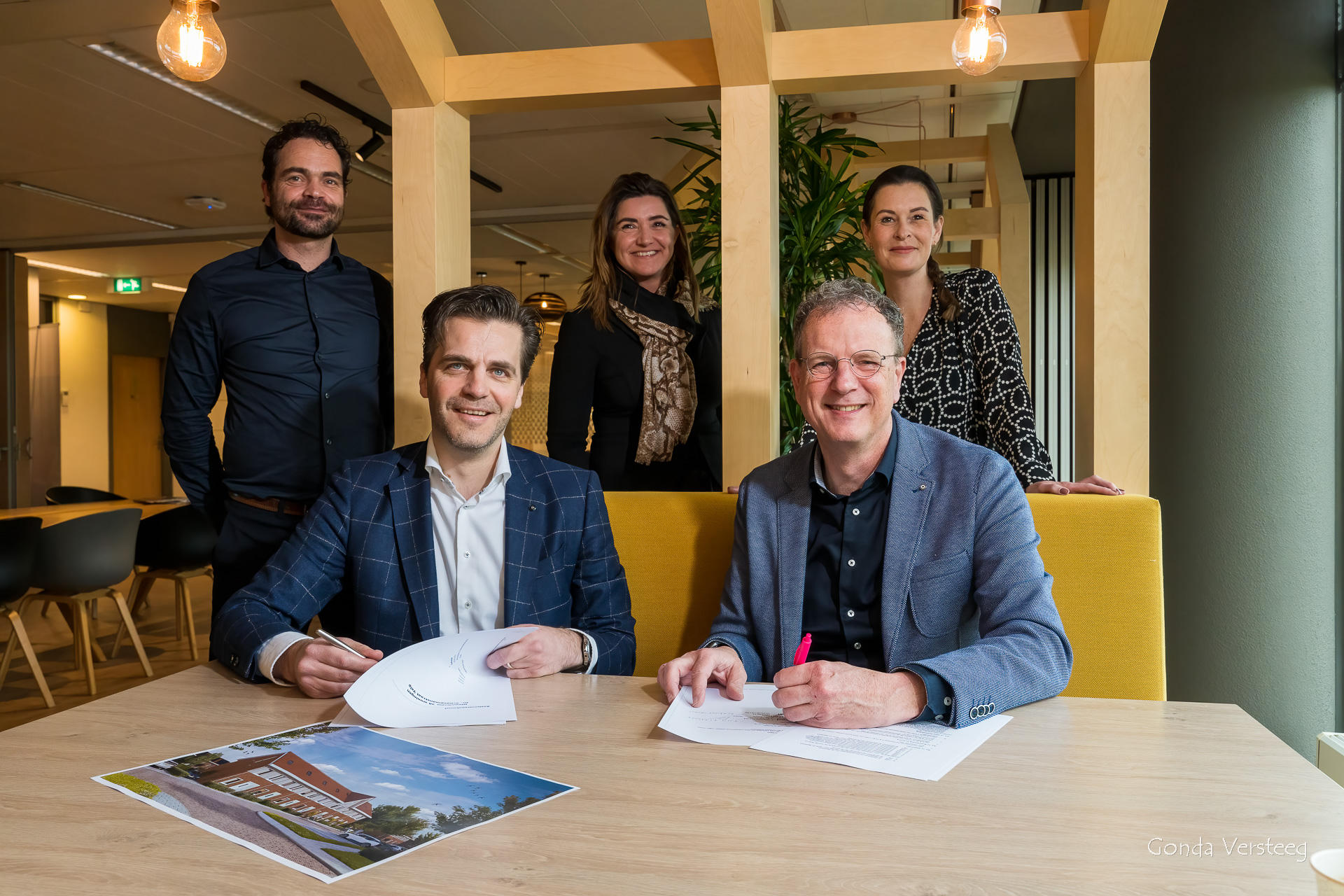 Overeenkomst getekend: 38 woningen Velp