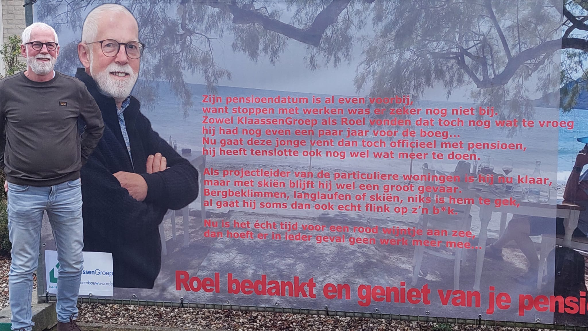 Afscheid van Roel en Bert